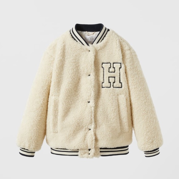 Zara teddy bomber